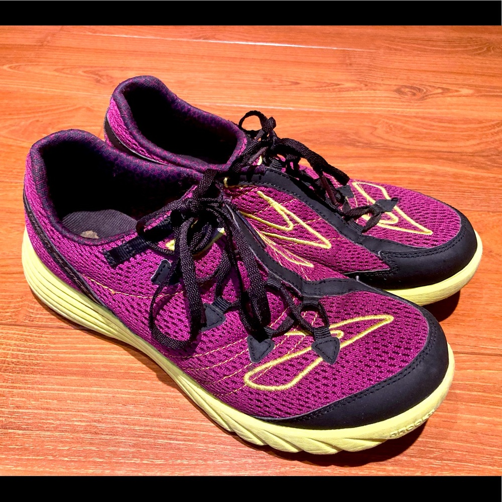 Brooks Green Silence Women’s Running Shoes Size 9 Purple Minimalist Speed